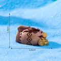 Miniature aquarium broken pot treasure jar ornament for fish tank DIY landscaping 3.6x1.9cm - 3.6x1.9cm