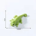 Miniature realistic green chameleon figurine for DIY crafts, 3.2cm length - Chameleon Style (C2696) / 3.2x1cm / Chameleon