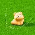Statuetta di tigre in miniatura per decorazione fai-da-te e auto - Tigre