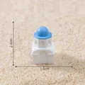 Modèle de maison méditerranéenne miniature en résine pour décor de micro-paysage - Style 3 Maison