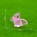 Miniature luminous pink pterosaur figurine for DIY micro landscape decor, 1.6cm tall. - Pterosaur (1#)