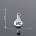 Miniature luminous magic potion bottle resin ornament for dollhouse DIY decor, 2.2cm size - 2.2x1.6cm / Blue