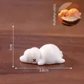 Miniature photochromic roast chicken figurine for creative DIY dollhouse micro landscape - 1# Roasted Duck / 3.3x1.2cm