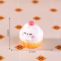 Cute rabbit cupcake dessert miniature figurine ornament for DIY micro landscape DIY - Spring Bunny Dessert 6 Styles / 2# Cupcake