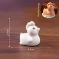 Photochromic miniature chicken figurine for creative DIY dollhouse landscape decoration - 3# Roasted Chicken / 2.4x2.7cm