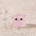 Rosa leuchtende Oktopus-Miniaturfigur für die Mikro-Landschaft DIY Aquarium Deko - Rosa