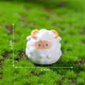 Figurine de mouton miniature mignonne pour décoration DIY paysage, largeur 2,4 cm - 8# Zodiaque Chèvre
