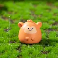 Mini figurine de singe du zodiaque orange pour décoration de paysage DIY, taille 2.2cm - 9# Zodiaque Singe