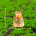 Cute luminous capybara miniature for DIY gardening and micro-landscape decoration - Capybara Style