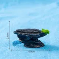 Miniature undersea reef ornament with realistic green moss for aquarium DIY landscape decor. - Style 2 Reef