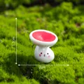 Miniature cute mushroom figurine with red cap for micro-landscape DIY garden decoration - 12# Mushroom