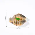 Miniature 2.7cm grilled fish model for dollhouse DIY micro landscape scenery decoration - Removable Lid Series Pot / Steamed Sea Bass
