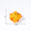 Detailed miniature food model dollhouse ornament measuring 2.3cm x 1cm for DIY decor - Removable Lid Series Pot / Crispy Tofu