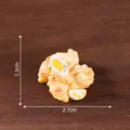 Detailed miniature fried oyster food model for dollhouse DIY landscape decoration - Oyster (7#)