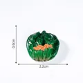 Miniature cabbage model for dollhouse DIY decoration, 2.2cm width - Removable Lid Series Pot / Minced Meat Spinach