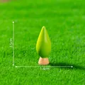 Miniatuur groene boom schaakstuk voor microlandschap, 3,5 cm hoog - 7# Lichtgroene Boom