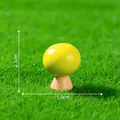 Miniatuur gele paddenstoel figuur voor micro landschap DIY decoratie, hoogte van 2,3 cm - 9# Lichtgele Boom