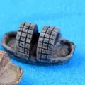 Ornamento barca Wupeng in stile Jiangnan in miniatura per micro paesaggi e acquari - Grigio
