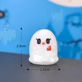 Cute Halloween mummy ghost miniature figurine for micro landscape garden decor 2.9cm - Mummy Ghost