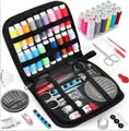 Professional portable sewing kit with 30 vibrant color threads and essential tools - Sewing Kit 86 Pieces Thimble Style