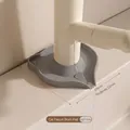 Cat shaped silicone faucet draining mat in light grey for bathroom sink splash guard - 11*11cm / Dark Gray