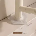 Transparent cat-shaped silicone faucet splash guard mat for kitchen sinks 108x109mm - 11*11cm / Clear