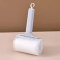 Rouleau antipeluche gris lavable avec boucle en silicone pour poils d'animaux - Modèle Détachable / Gris