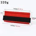 10-inch red contour gauge profile tool with 320g weight and clear metric inch scales - 25cm (10 inch) / Red