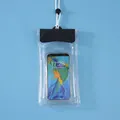 Universal wasserdichte Handyhülle in Schwarz mit klarem, berührungsempfindlichem Fenster - 29*12.5cm / Schwarz