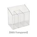 Transparent wall-mounted acrylic storage box model 9005 for cosmetics organization - Clear