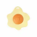 Creative poached egg shaped silicone drain cover for kitchen and bathroom sinks - Poached Egg Drain Cover / Yellow+Orange