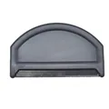 Manual clothes lint remover in black for coats and wool fabrics - Black (Plastic)