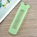 Glow in the dark mint green silicone remote control protector with cute rabbit ears design - Bear - Large / Luminous