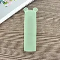 Luminous pale green silicone remote control cover featuring cute rabbit ears design - Bear - Medium / Luminous