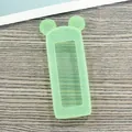 Luminous light green silicone remote control cover featuring a cute bunny ears design - Bear - Small / Luminous