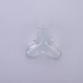 Transparent PVC furniture corner protector for child safety and table edge guard - Clear