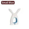 Durable windproof plastic laundry clip in small blue variant for drying blankets - Small Blue