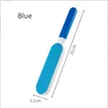 Blue electrostatic lint remover brush for clothes and pet hair, 31x5.5cm dimensions - Blue
