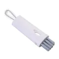 White 3-in-1 bottle cap cleaning brush for crevices and cup lid gaps - White