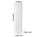White lint roller refill with 24cm height and 4.5cm diameter for clothes. - 24cm