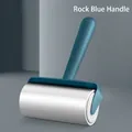 Blue handle pet lint roller with 60 tearable sheets for clothing hair removal - Lint Roller Set (With 1 Roll) / 60 Sheets/Roll / Green