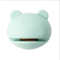 Cute mini frog-shaped manual knife sharpener in pastel mint green color for kitchen - Sky Blue