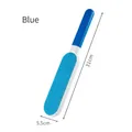 Blue double-sided lint remover brush for pet hair and clothes 31cm - M / Blue