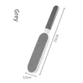 Professional grey double-sided lint remover brush for pet hair and clothes, 31x5.5cm - M / Gray