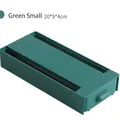 Small green under-desk adhesive drawer for stationery and office supplies storage - S / Dark Blue
