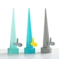 Set of adjustable automatic plant watering spikes for indoor and outdoor garden irrigation - Set of 3 / Multicolor