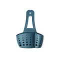 Dark blue silicone kitchen sink hanging drain bag for sponge and scrubber storage - Dark Blue
