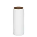 Professional white lint roller refill roll for pet hair removal and fabric cleaning - 12cm (50 Sheets)