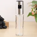 Glass oil sprayer bottle with stainless steel mist spray pump for cooking - 304 Stainless Steel No Scale / 100ml