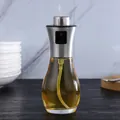 Pulverizador de aceite de acero inoxidable y vidrio para cocina y barbacoa - Acero Inoxidable 304 Forma de Vientre / 100ml